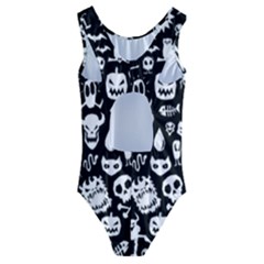 Kids  Cut-Out Back One Piece Swimsuit 