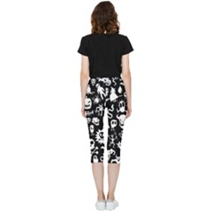 Inside Out Lightweight Velour Capri Leggings  