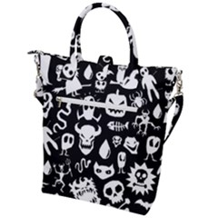 Buckle Top Tote Bag 