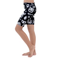 Kids  Lightweight Velour Cropped Yoga Leggings 