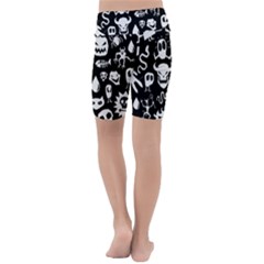 Kids  Lightweight Velour Cropped Yoga Leggings 