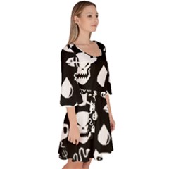 Velour Kimono Dress 
