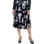 Monsters Classic Velour Midi Skirt 