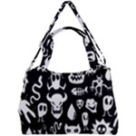 Monsters Double Compartment Shoulder Bag