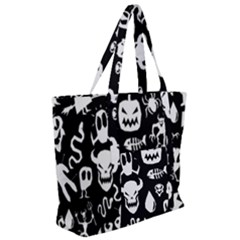 Zip Up Canvas Bag 