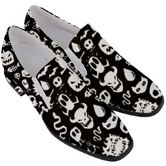 Women Slip On Heel Loafers 