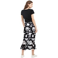 Maxi Fishtail Chiffon Skirt 