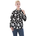 Monsters Women s Long Sleeve Pocket Shirt