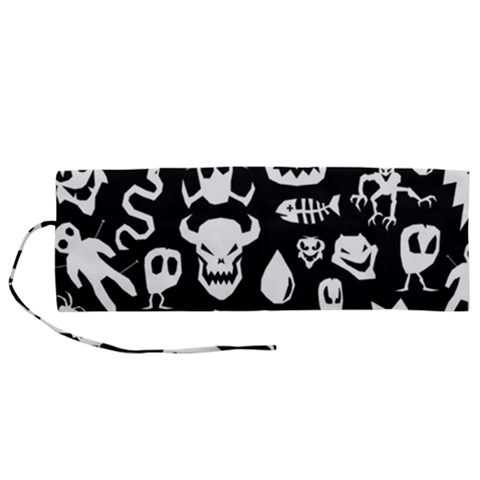 Monsters Roll Up Canvas Pencil Holder (M) from ArtsNow.com