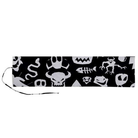 Monsters Roll Up Canvas Pencil Holder (L) from ArtsNow.com