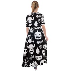 Waist Tie Boho Maxi Dress 