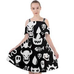 Cut Out Shoulders Dress 