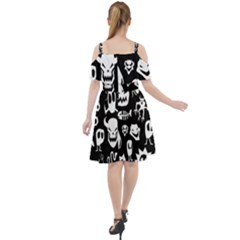 Cut Out Shoulders Dress 