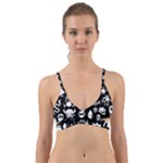 Monsters Wrap Around Bikini Top