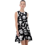 Monsters Frill Swing Dress