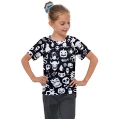 Kids  Mesh Piece T-Shirt 