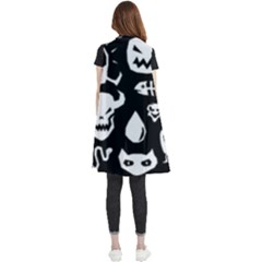 Sleeveless Chiffon Waistcoat Shirt 