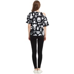One Shoulder Cut Out T-Shirt 