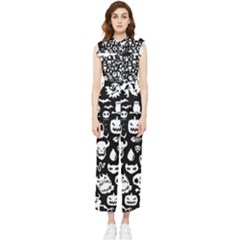 Women s Frill Top Chiffon Jumpsuit 