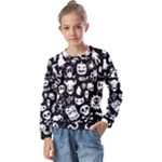 Monsters Kids  Long Sleeve Tee with Frill 