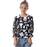 Monsters Kids  Cuff Sleeve Top