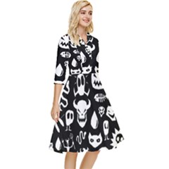 Classy Knee Length Dress 