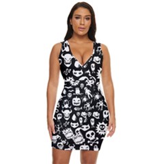Draped Bodycon Dress 