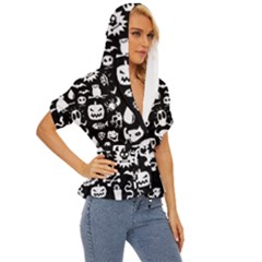 Lightweight Drawstring Hooded Top 
