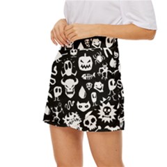 Mini Front Wrap Skirt 