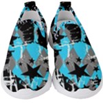 Blue Scene Kid Kids  Slip On Sneakers