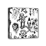 Scene Kid Sketches Mini Canvas 4  x 4  (Stretched)