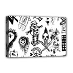 Scene Kid Sketches Deluxe Canvas 18  x 12  (Stretched)
