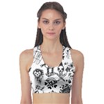 Scene Kid Sketches Sports Bra