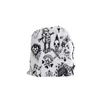 Scene Kid Sketches Drawstring Pouch (Small)