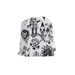Scene Kid Sketches Drawstring Pouch (Medium)