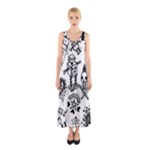 Scene Kid Sketches Sleeveless Maxi Dress
