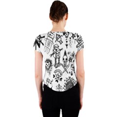 Crew Neck Crop Top 