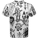 Scene Kid Sketches Men s Cotton Tee