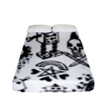 Scene Kid Sketches Fitted Sheet (Full/ Double Size)