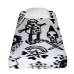 Scene Kid Sketches Fitted Sheet (Single Size)