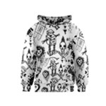 Scene Kid Sketches Kids  Pullover Hoodie