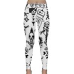 Scene Kid Sketches Classic Yoga Leggings