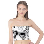 Scene Kid Sketches Tube Top