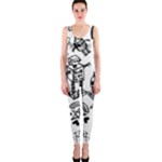Scene Kid Sketches One Piece Catsuit