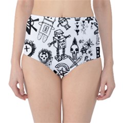 Classic High-Waist Bikini Bottoms 