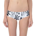 Scene Kid Sketches Classic Bikini Bottoms