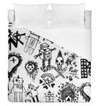 Scene Kid Sketches Duvet Cover (Queen Size)