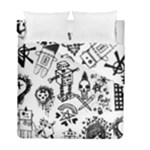 Scene Kid Sketches Duvet Cover Double Side (Full/ Double Size)
