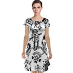 Scene Kid Sketches Cap Sleeve Nightdress