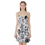 Scene Kid Sketches Satin Night Slip
